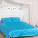 Комплект двуспальный постельного белья "Небесно голубой"