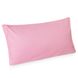 Комплект двоспальний постільної білизни "Рожевий з кантом"