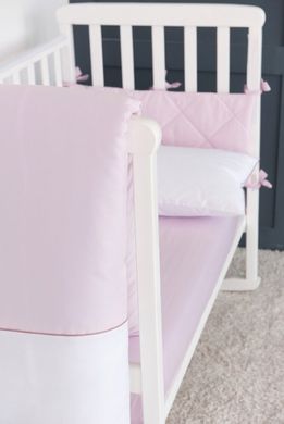 Детский постельный комплект "Royal Pink" кант