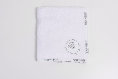 Детское полотенце для лица "Овечки" 60х30