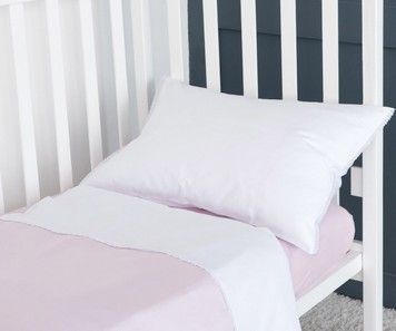 Дитяча постіль для новонародженних "Royal Pink" мереживо
