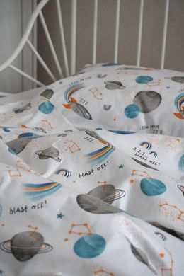Дитяча постіль для новонародженних "Космічний простір"
