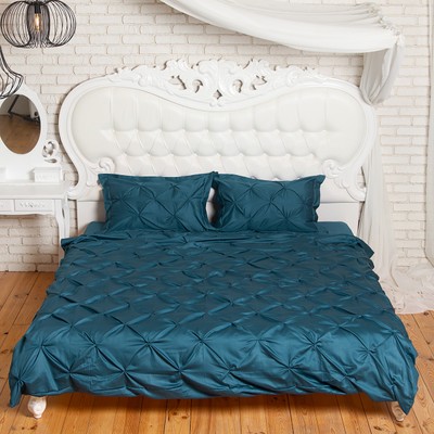 Комплект двуспальный постельного белья "Роскошный Изумруд" Lux