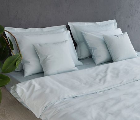 Комплект двуспальный постельного белья "Нежно Голубой"