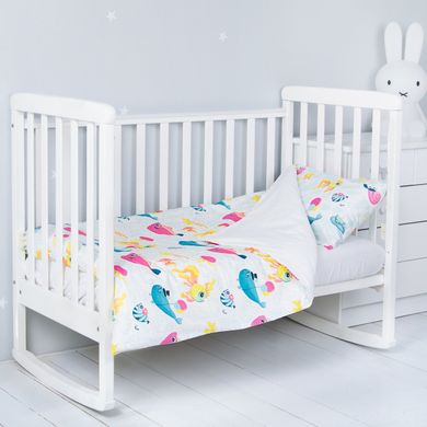Дитяча постіль для новонародженних Royal Dream Exclusive bed linen"Золота рибка"