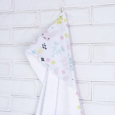 Детское полотенце с капюшоном махровое "Лесные сказки"
