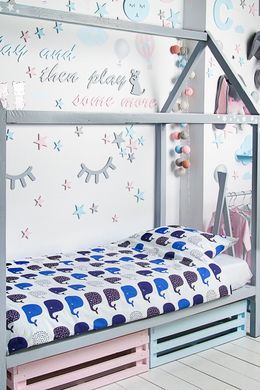 Детский постельный комплект "Китики" Premium linen