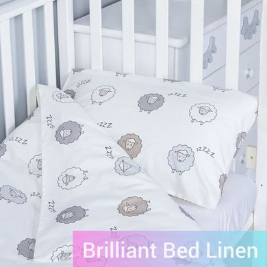Детское постельное белье "Овечки" Premium linen